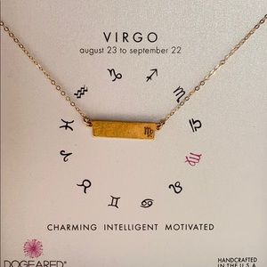 Dogeared new Virgo necklace 18”